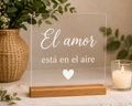 Cartel el Amor está en el Aire