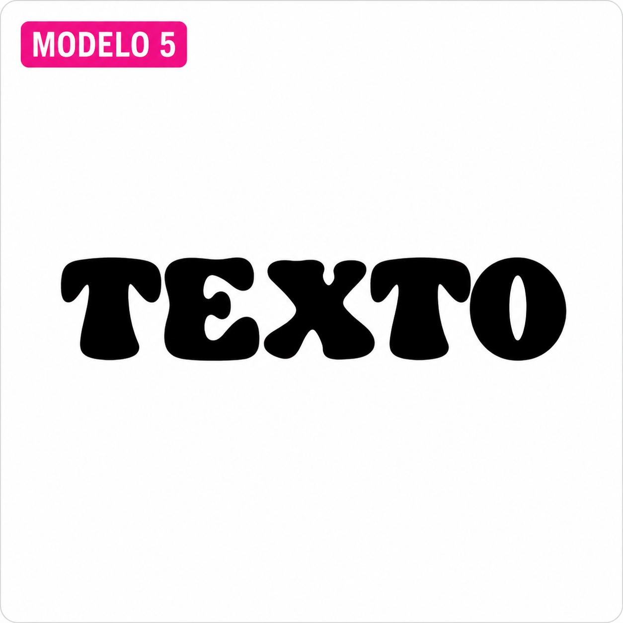 Vinilo de Texto Personalizado